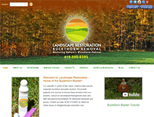 Tablet Screenshot of landscape-restoration.com